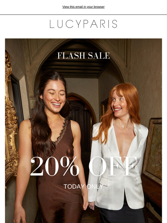 20% OFF Flash SALE 🎃 No Tricks, Just Treats