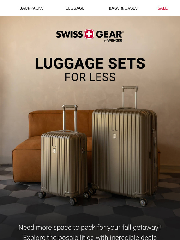 More Space to Pack for Your Fall Getaway