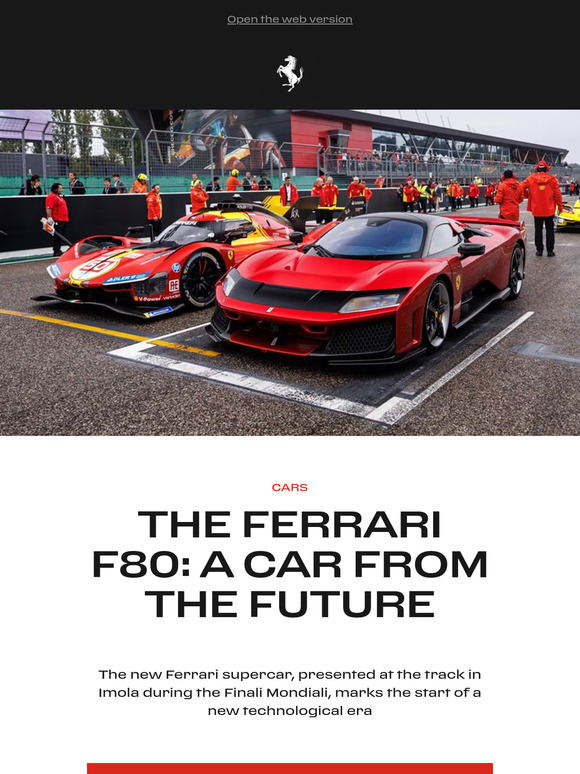 Celebrating iconic Ferrari models from the past and the present
