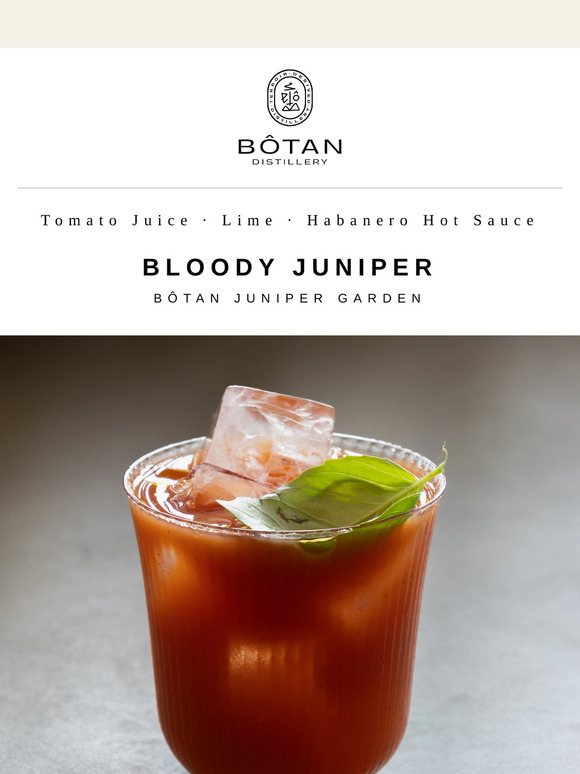 Try Our "Bloody Juniper" Non-Alcoholic Cocktail! 🧛🎃