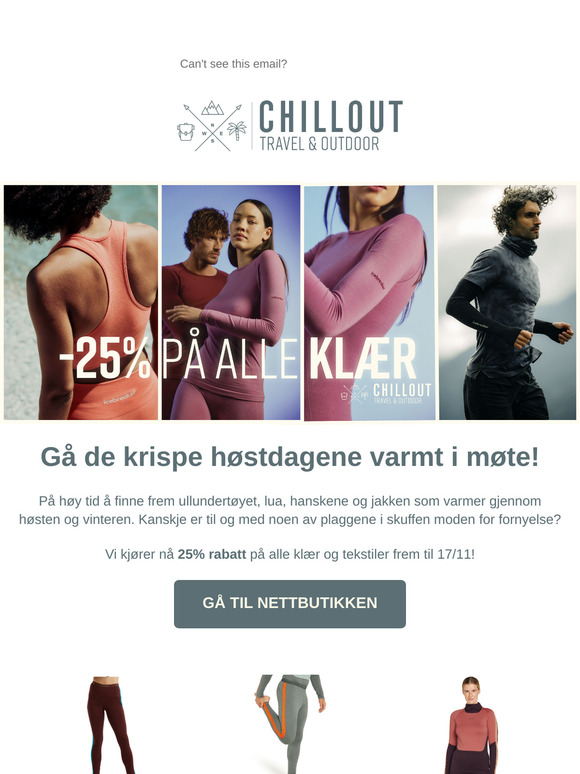 Supertilbud på alle klær og tekstiler! 👕🧤