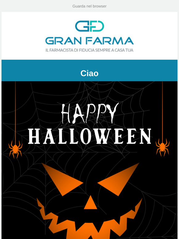 Ad Halloween 10% su 89,90€!