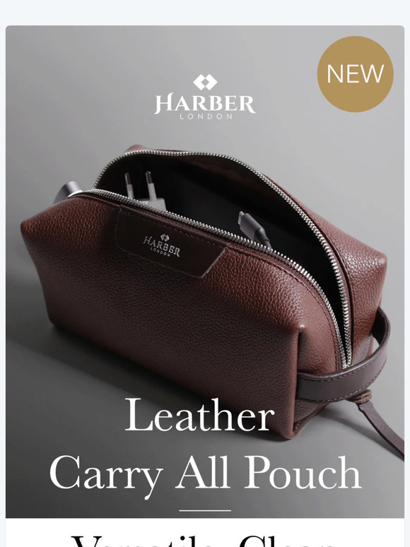 NEW IN! Versatile Pouches 15% Off Launch | Harber London
