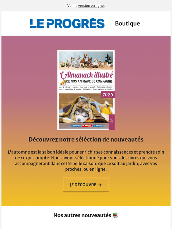 L'automne est là et nos nouveautés aussi 📚️