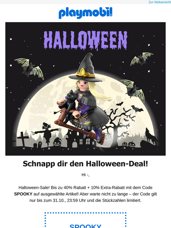 👻 10% Extra-Rabatt für dich!