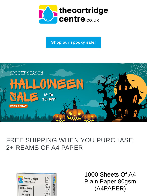 Spooktacular Up to 50% Sale + Free Shipping 👻🎃
