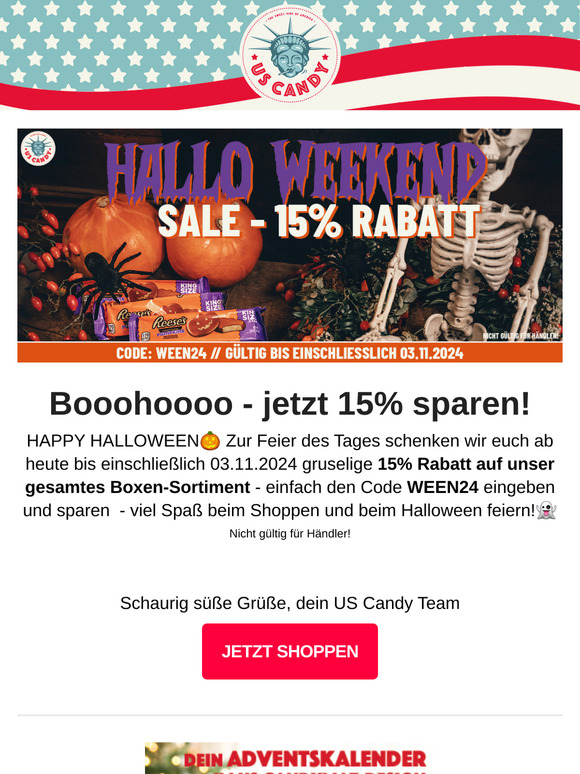 15% Halloween Sale 👻