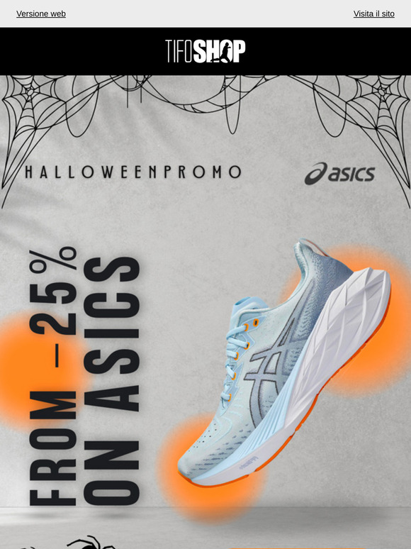 Sconti da Paura sui Prodotti ASICS per Halloween! 👻