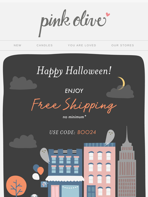 Happy Halloween! Enjoy FREE shipping! 👻🎃