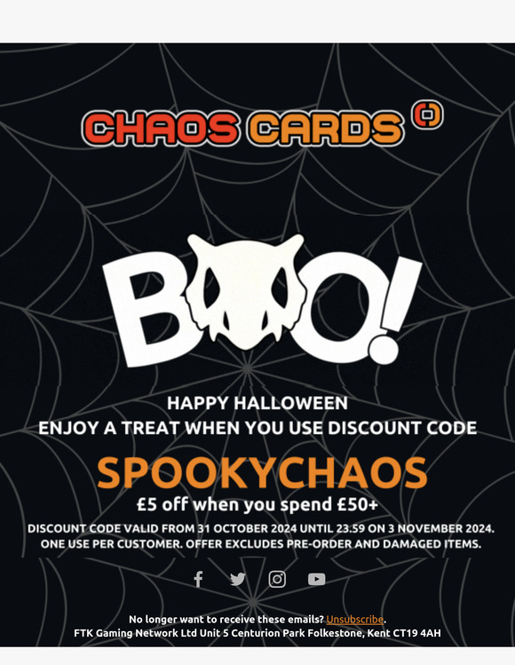 It's a spooktacular offer