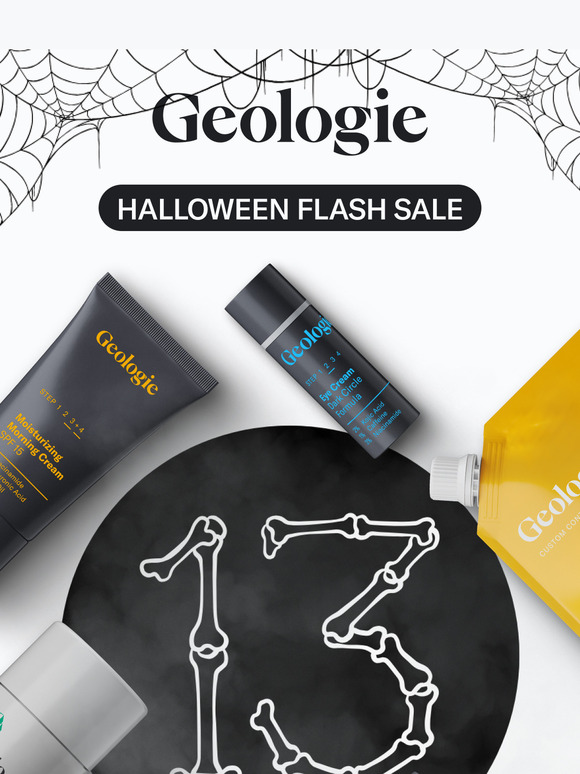 👻 Scary Good Deal—$13 Skincare Trial Awaits!