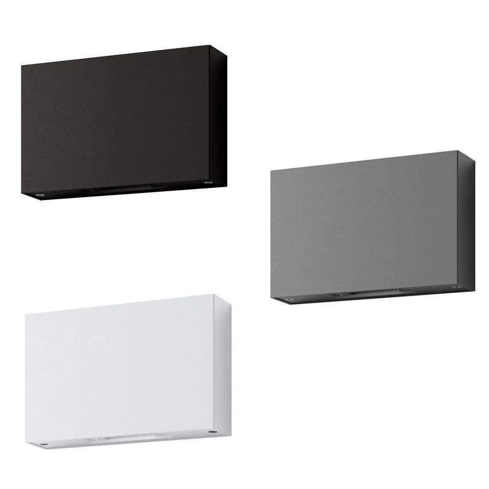 Image of Domus SIERRA-12-SQR - 12W LED Modern Exterior Adjustable Lens Cover Up/Down Wall Light IP65