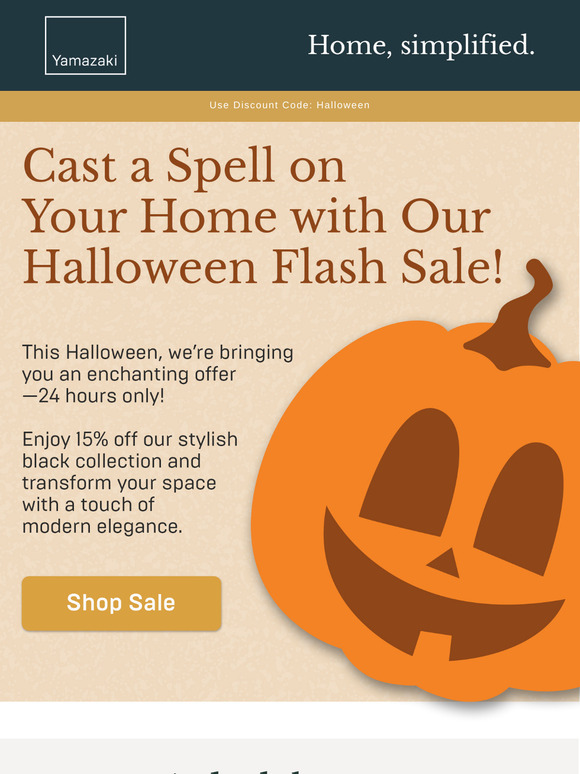 24-Hour Flash Sale on Halloween 🎃