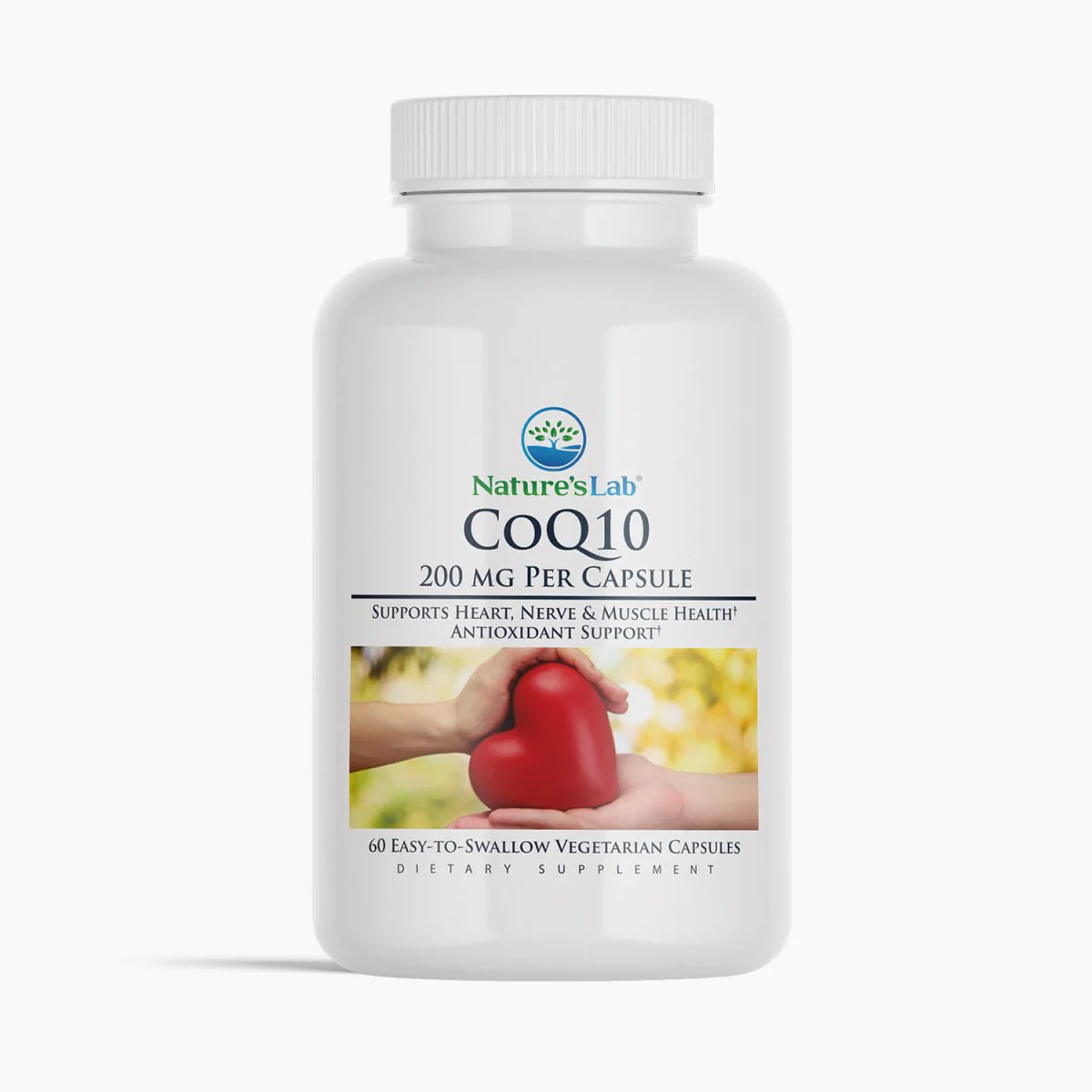 Image of Nature's Lab CoQ10 200 mg - 60 Capsules