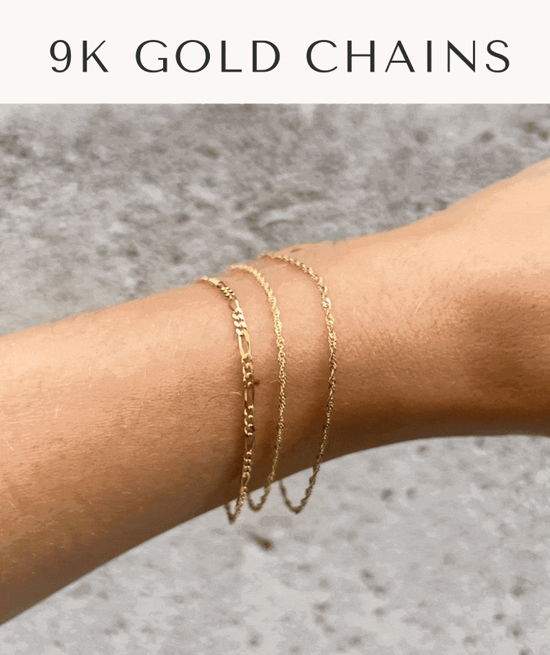 9k Gold Chains
