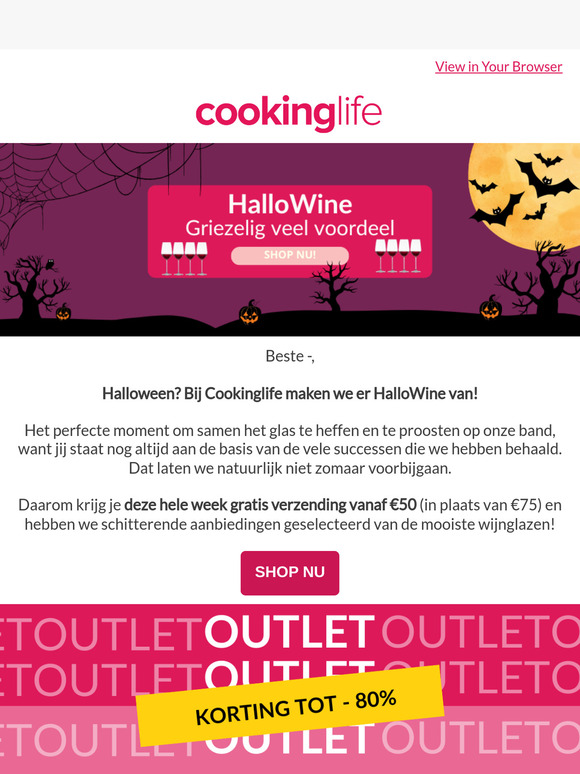 HalloWine - griezelig veel voordeel! 👻