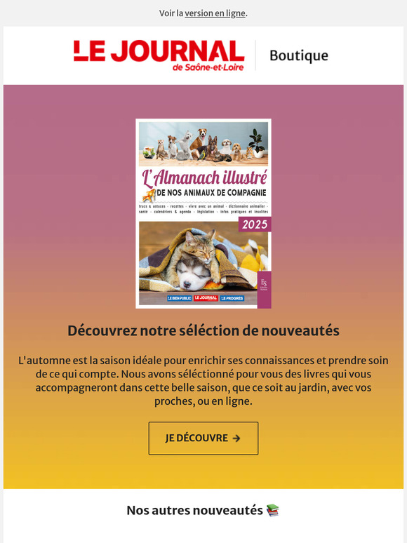 L'automne est là et nos nouveautés aussi 📚️