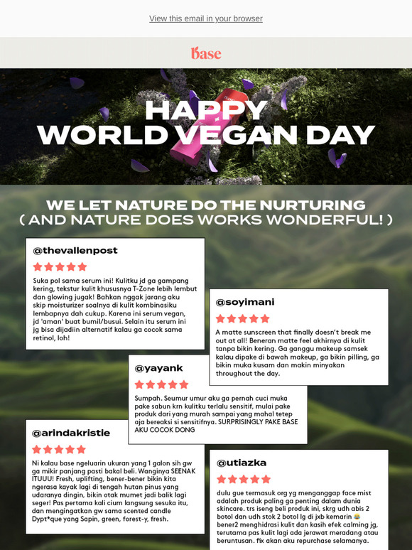 Happy World Vegan Day! 🌿