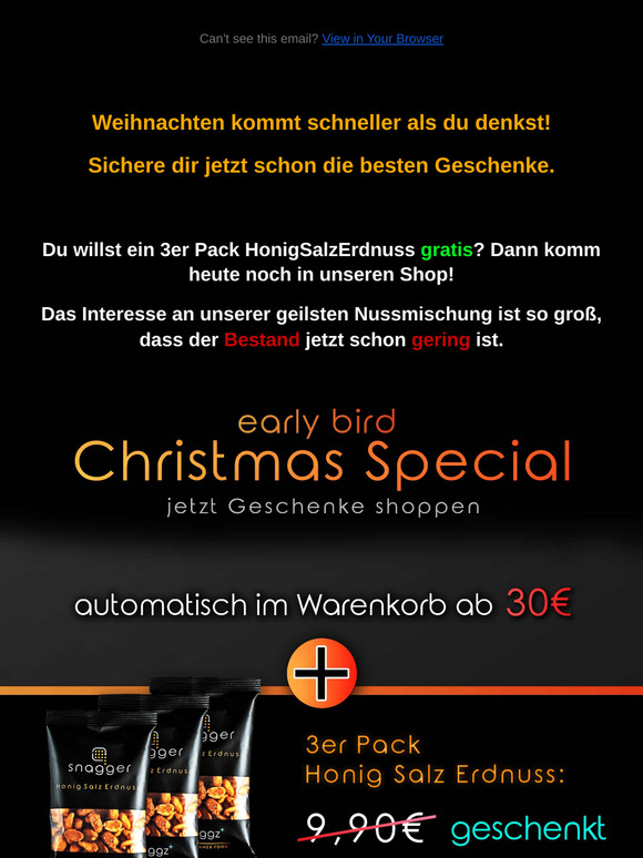 🔥 early bird CHRISTMAS SPECIAL 🎁