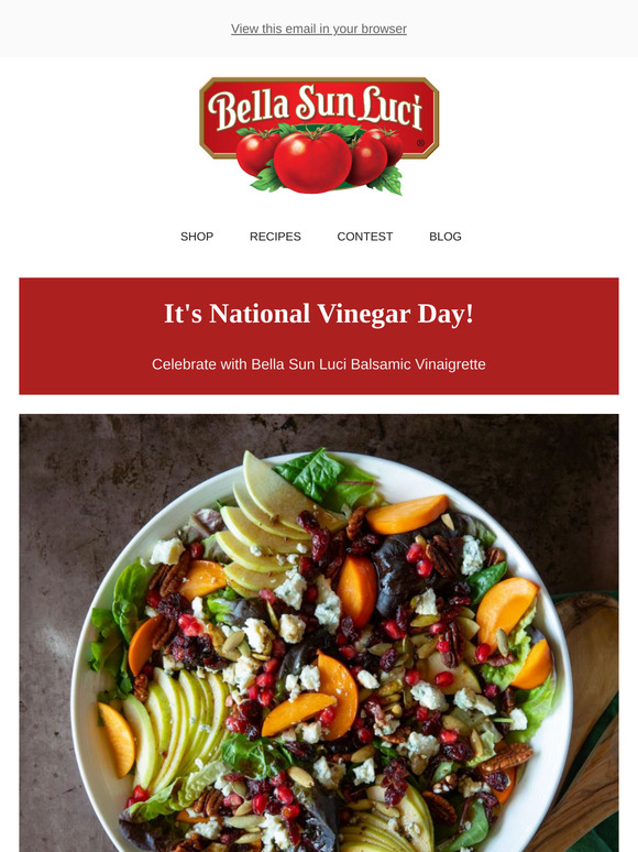 National Vinegar Day