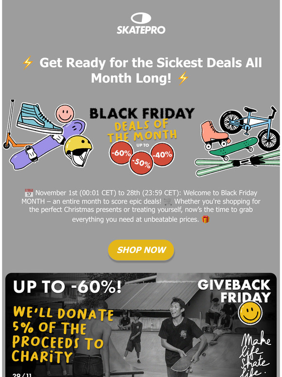 ⚡ Black Friday MONTH is Here! 📅