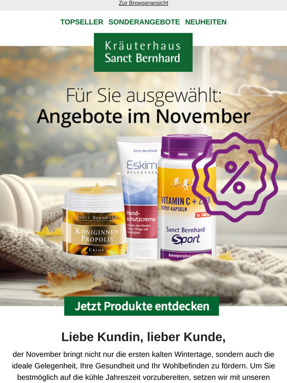 Angebote im November