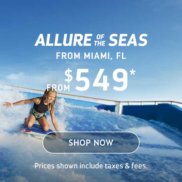 ALLURE OF THE SEAS