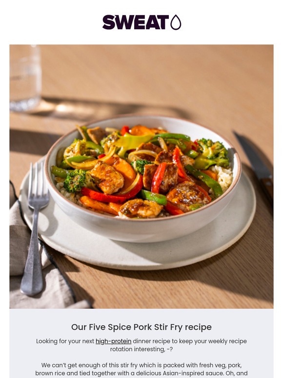 Your new favourite stir-fry 🤩