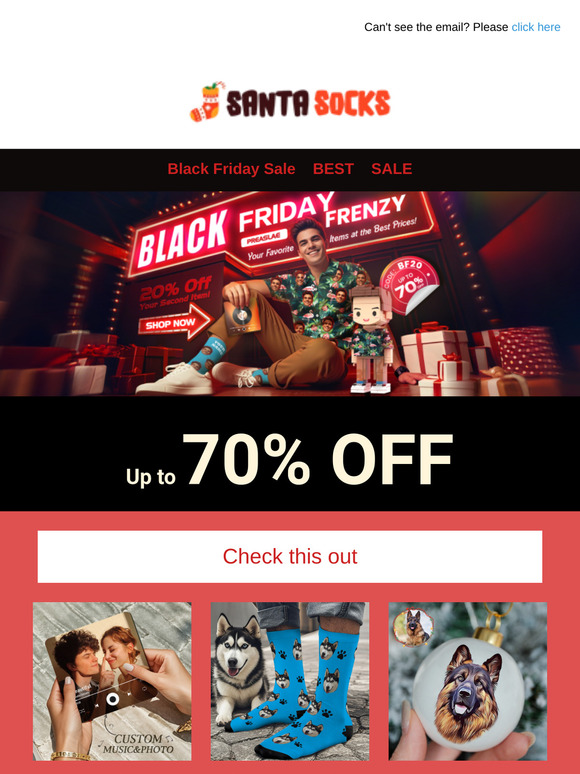 Limited Time Only: Black Friday Pre-Sale with Discounts Up to 70% Off
