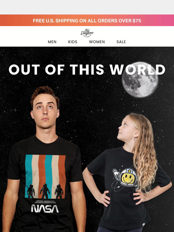 🚀 NASA & Space Tees