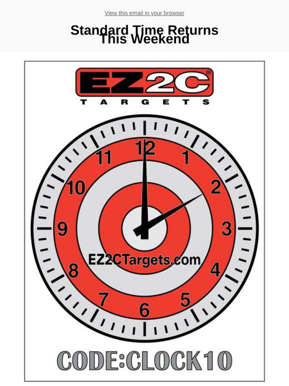 ⏰Clocks Turn Back This Weekend!😃 An Extra Hour of Fun at the Range