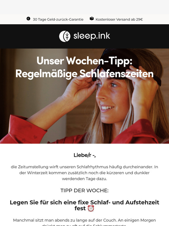 Nach der Zeitumstellung zu oft müde? 😴