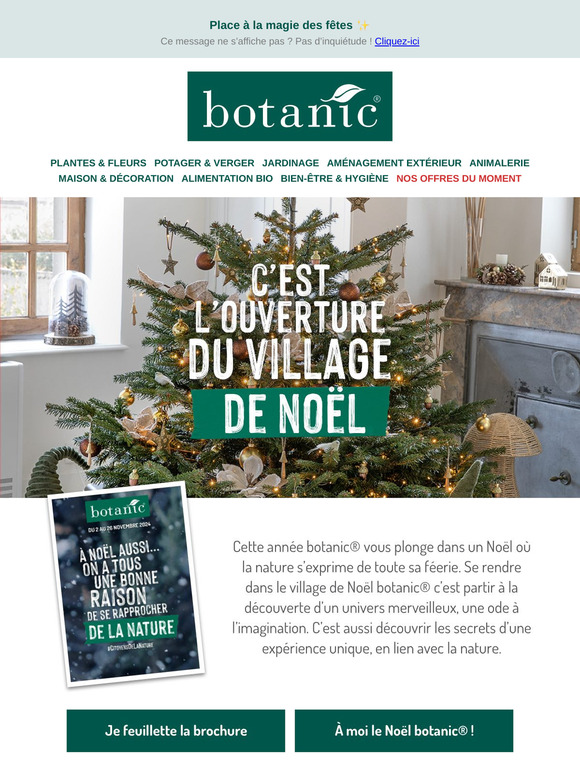 Le village de Noël ouvre ses portes ! 🎅