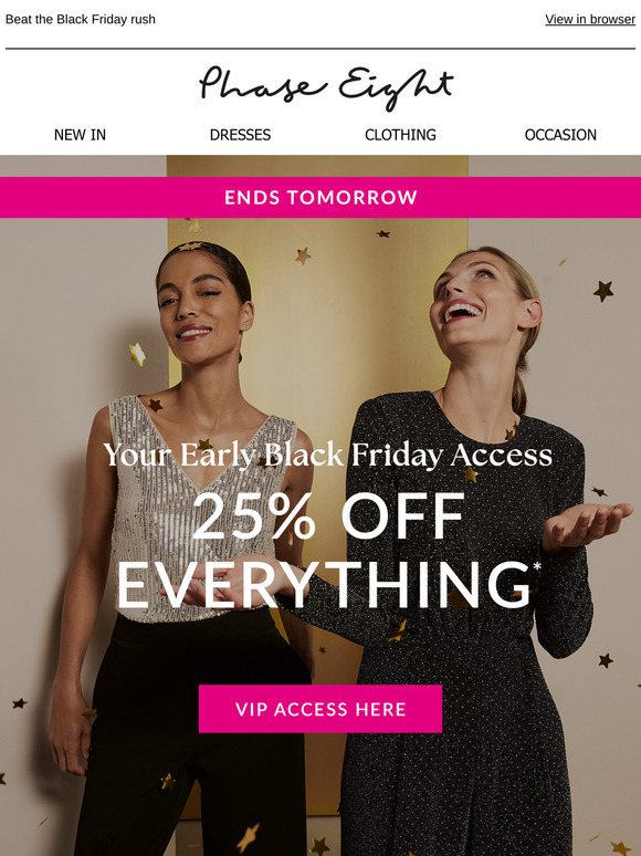 —, 25% off EVERYTHING is here!