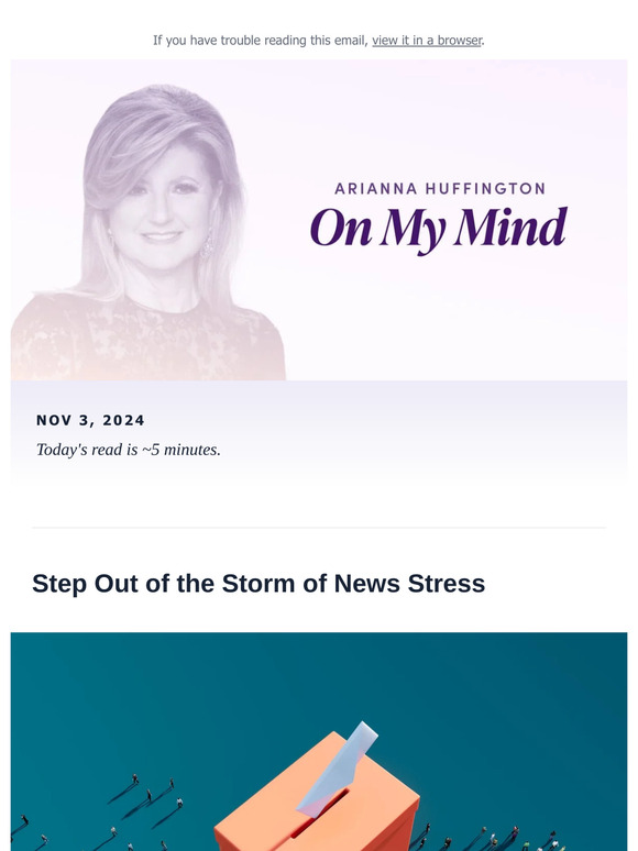 💭 Managing Election Stress: On My Mind