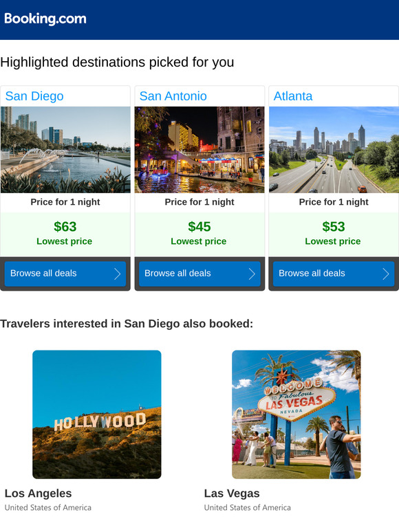 San Diego & San Antonio: Updating you on prices, info, and more