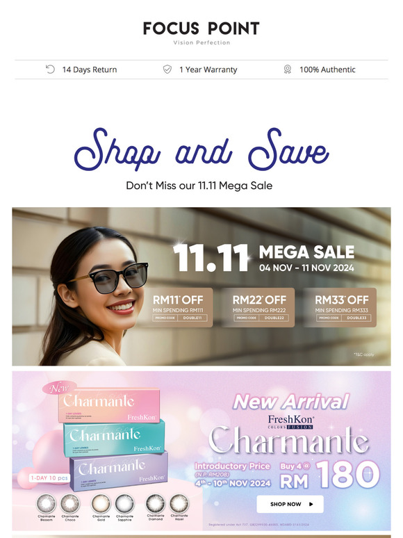 Shop and Save🛍️