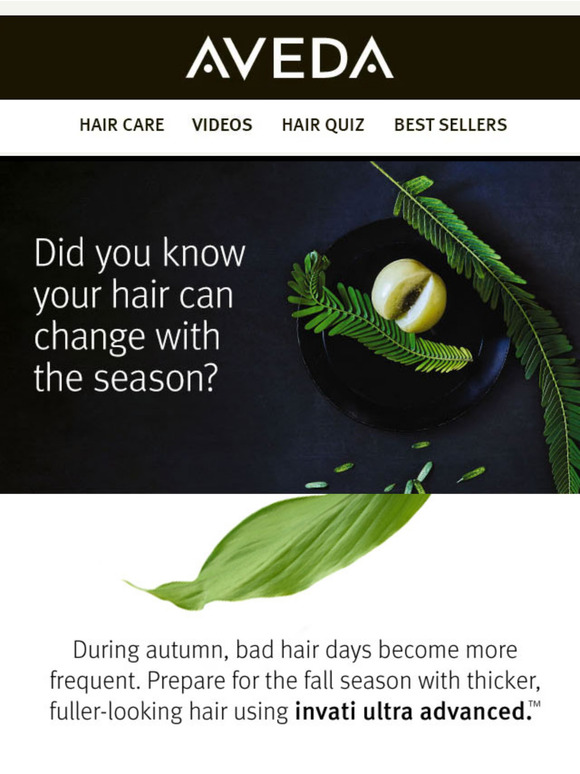 Did you know your hair can change with the season?