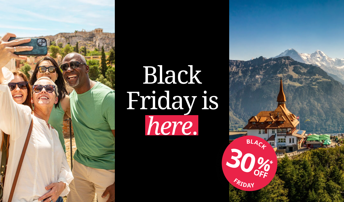 Trafalgar Tours Unlock your Black Friday Now! Milled