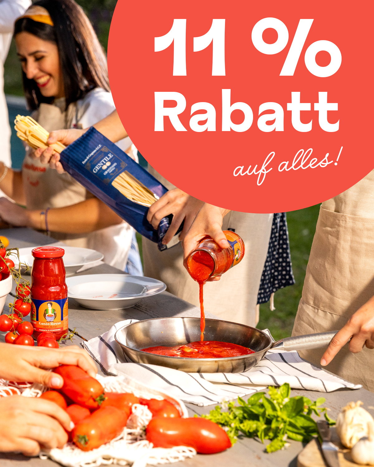 11% Rabatt auf Alles - Code: ITALIA