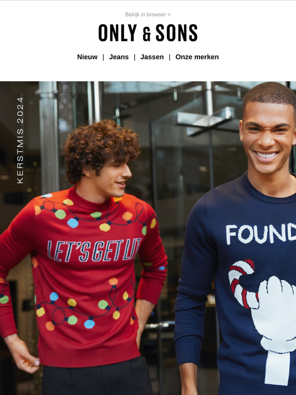 De kerstcollectie staat online