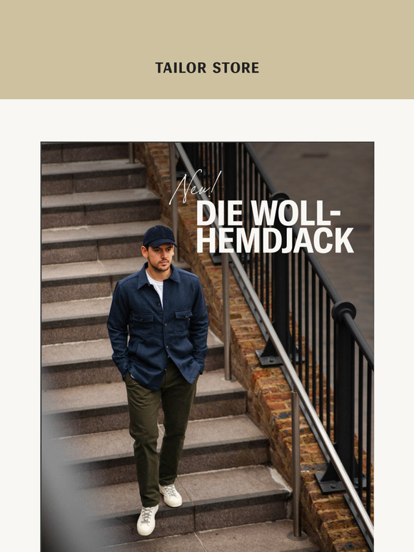 Neu: Die Woll-Hemdjack