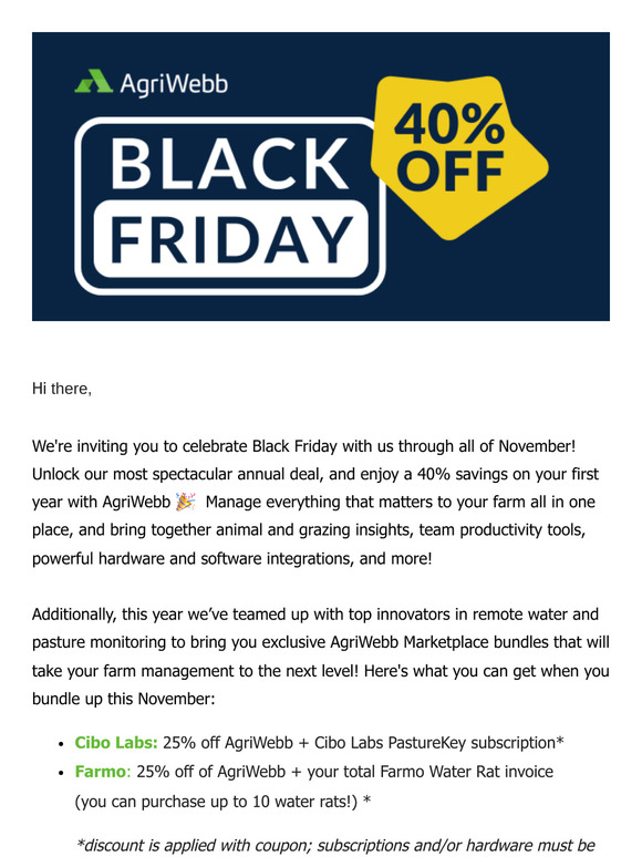 🔥 Our biggest discount of the year is here – welcome to Black Friday 2024 🔥