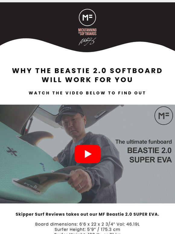 REVIEWING THE BEASTIE - SUPER EVA 2.0 🌴🏄🌈