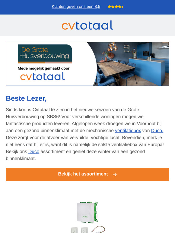 Stille ventilatie met Duco
