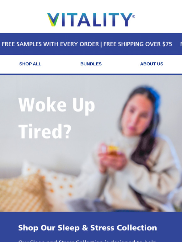 Woke Up Tired? - 15% OFF Sleep Products 💤