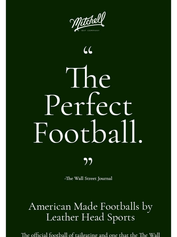 The Perfect Football doesn't exi....