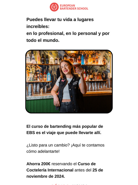 200€ de descuento para ti, —📩