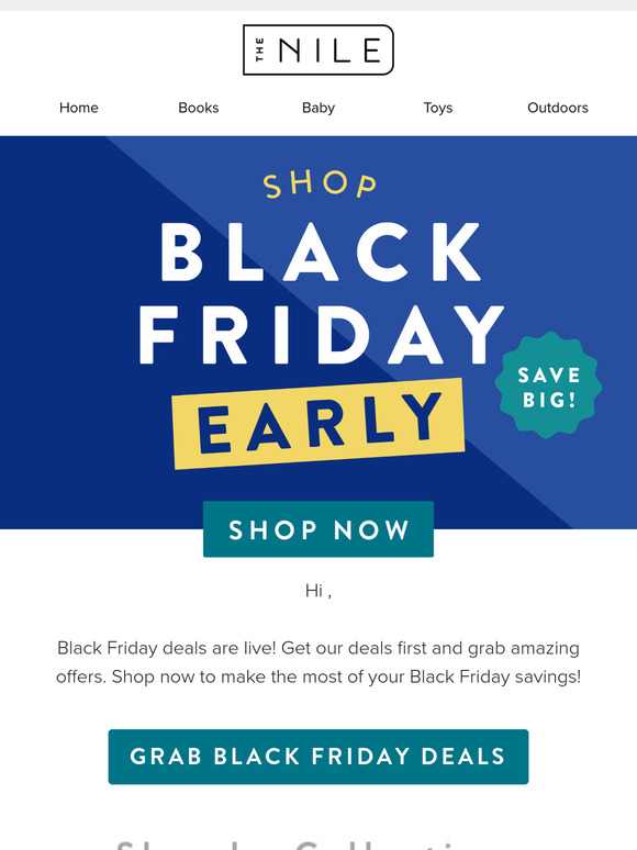 Your Early Black Friday Shopping Starts Now! 🤩🛒