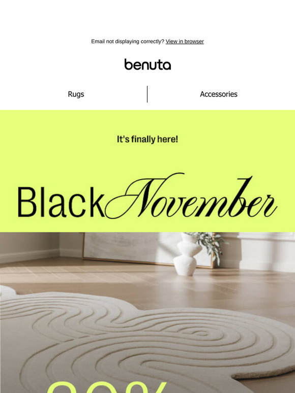 Black November Start: -30% EXTRA 🚀